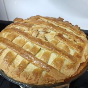 Torta de maçã americana