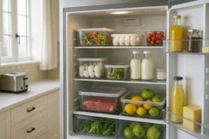 como organizar geladeira