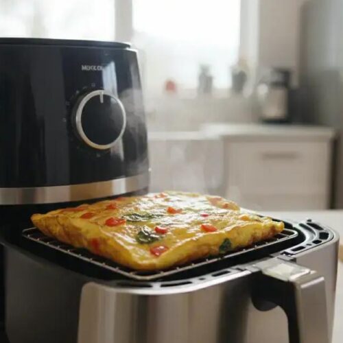 Omelete na Air Fryer