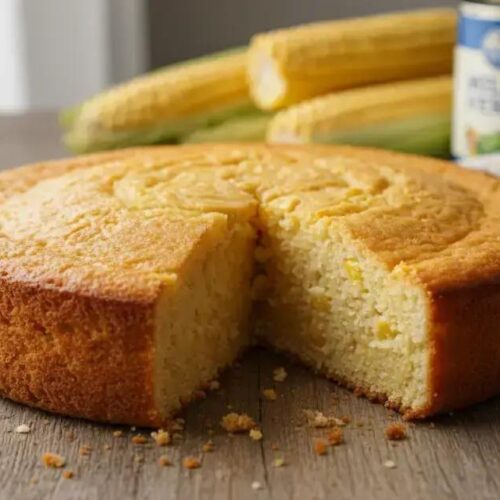 Bolo de milho de lata