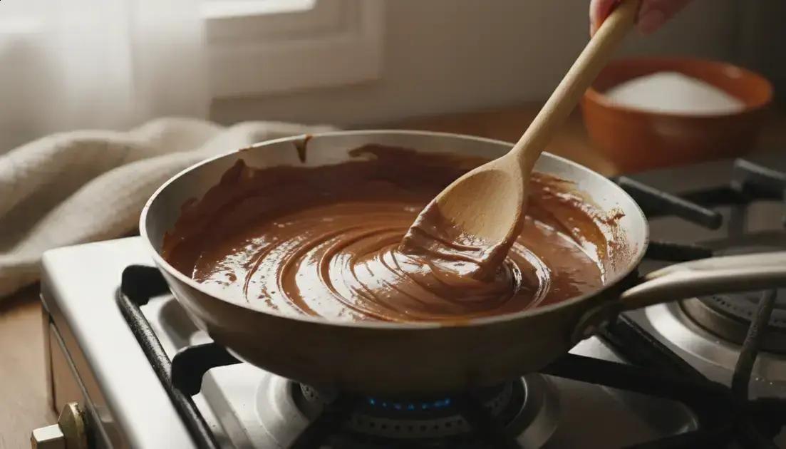 Brigadeiro de panela