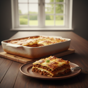 Lasanha de carne moída simples: bem recheada e gratinada no forno lasanha de carne moida