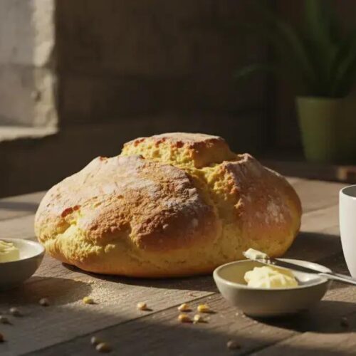 Pão de milho caseiro: macio, levemente adocicado e fácil Pão de milho