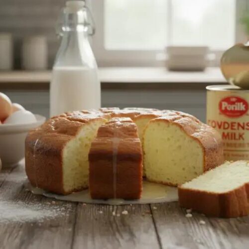 Bolo de leite condensado
